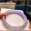 img_1534 🌸 冰透濃豔紫羅蘭正圈手鐲|天然緬甸玉A貨 🌸