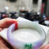 img_1748 🌸 濃豔紫羅蘭春彩手鐲|天然緬甸玉A貨 🌸