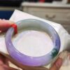 img_1757 🌸 濃豔紫羅蘭春彩手鐲|天然緬甸玉A貨 🌸