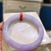 img_1883 🌸 濃豔粉紫羅蘭正圈手鐲|天然緬甸玉A貨 🌸