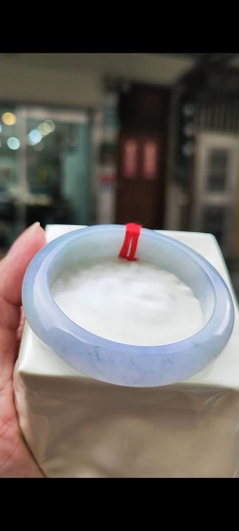 濃豔紫羅蘭正圈手鐲｜天然緬甸玉A貨 🌸
