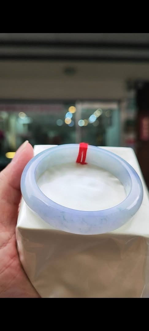 濃豔紫羅蘭正圈手鐲｜天然緬甸玉A貨 🌸