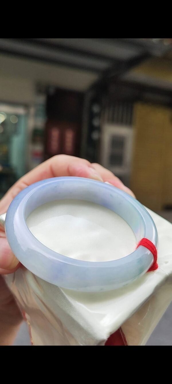 濃豔紫羅蘭正圈手鐲｜天然緬甸玉A貨 🌸