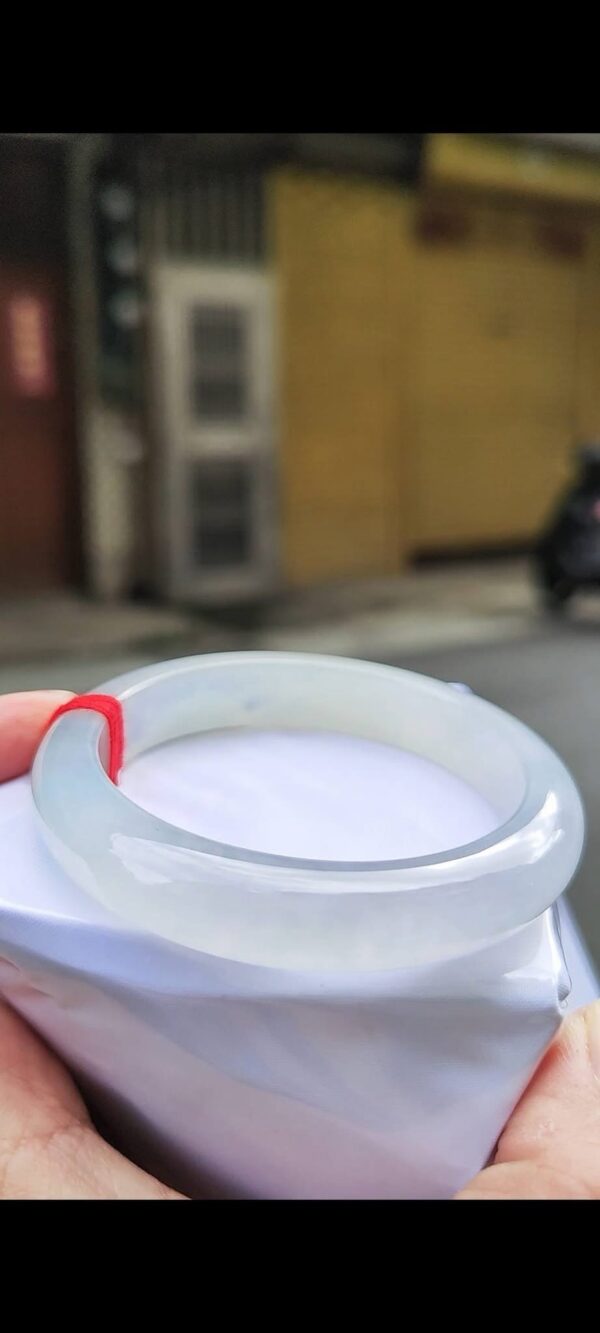 ✨ 放光玻璃種正圈厚庄手鐲💚 天然緬甸玉A貨