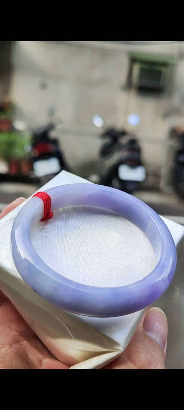 img_2008 🌸 濃豔紫羅蘭正圈手鐲|天然緬甸玉A貨 🌸