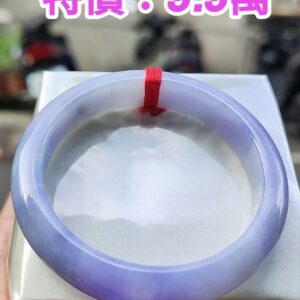 img_2015 🌸 濃豔紫羅蘭正圈手鐲|天然緬甸玉A貨 🌸