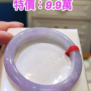 img_2052 🌸 濃豔紫羅蘭正圈手鐲|天然緬甸玉A貨 🌸