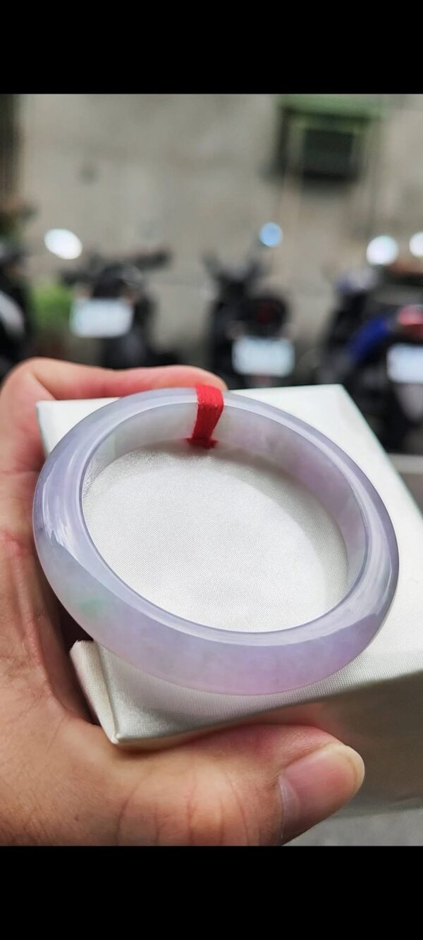 img_2058 🌸 濃豔紫羅蘭正圈手鐲|天然緬甸玉A貨 🌸