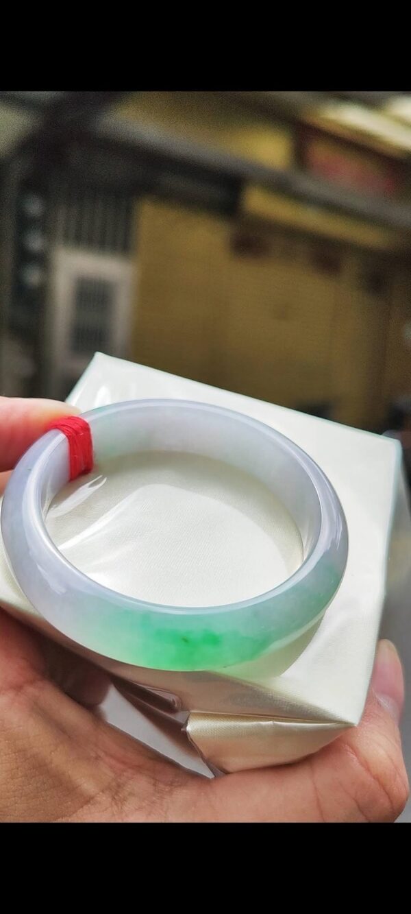 ✨ 冰透飄綠正圈手鐲💚 天然緬甸玉A貨