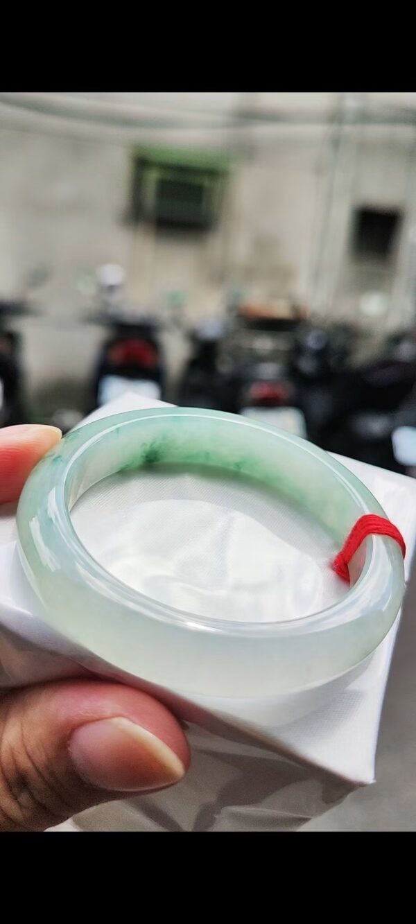 img_4841 ✨ 冰種芙蓉飄綠花正圈手鐲💚 天然緬甸玉A貨
