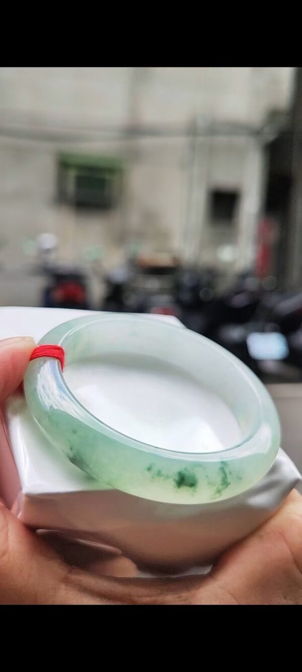 img_4845 ✨ 冰種芙蓉飄綠花正圈手鐲💚 天然緬甸玉A貨