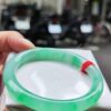 img_5579-2 ✨ 冰種飄陽綠正圈圓骨手鐲💚 天然緬甸玉A貨
