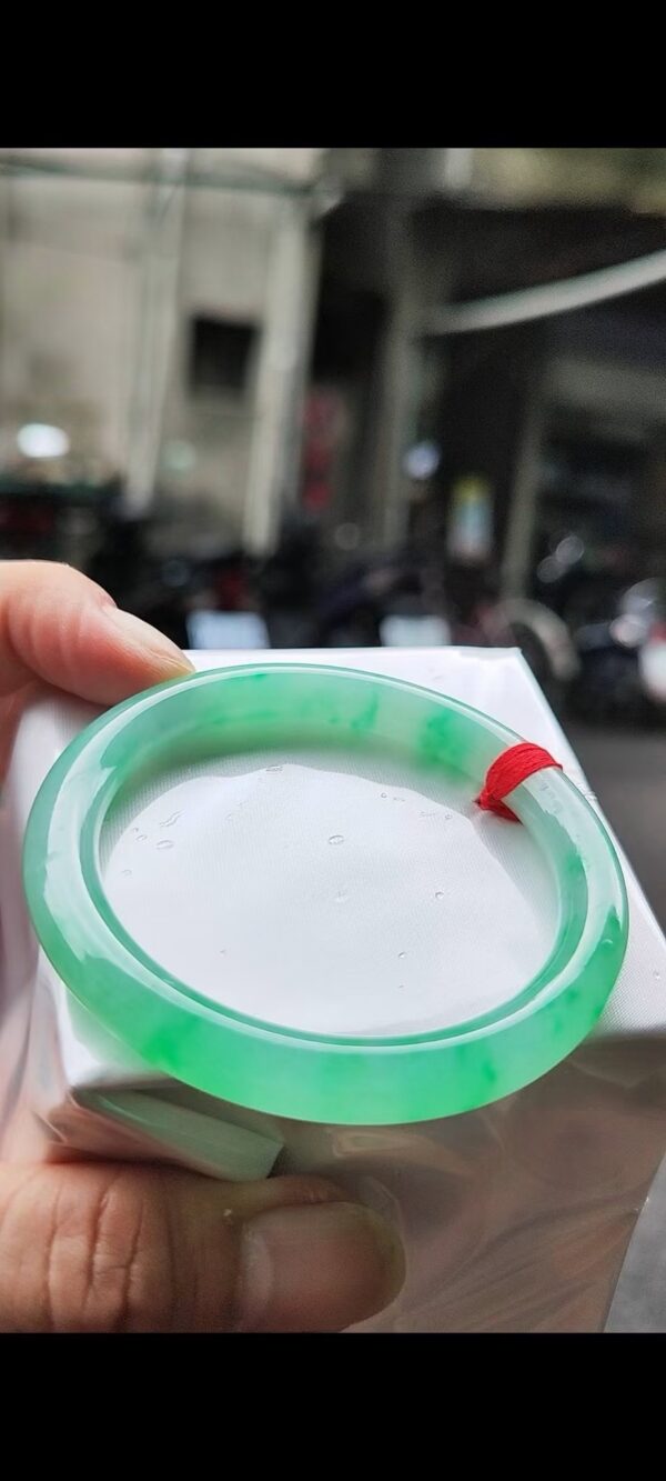 img_5581-2 ✨ 冰種飄陽綠正圈圓骨手鐲💚 天然緬甸玉A貨