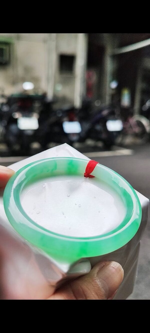 img_5583-2 ✨ 冰種飄陽綠正圈圓骨手鐲💚 天然緬甸玉A貨