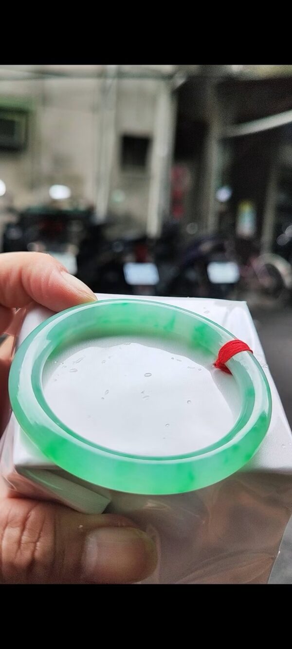 img_5584-2 ✨ 冰種飄陽綠正圈圓骨手鐲💚 天然緬甸玉A貨