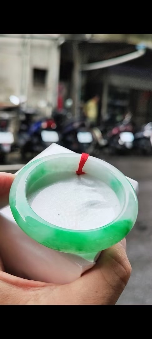 ✨ 飄陽綠正圈手鐲💚 天然緬甸玉A貨