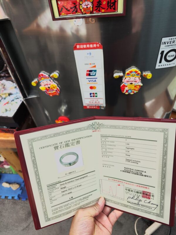 img_5772 ✨ 放光玻璃種飄花正圈手鐲💚 天然緬甸玉A貨