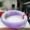 🌸 濃豔紫羅蘭手鐲｜天然緬甸玉A貨 🌸