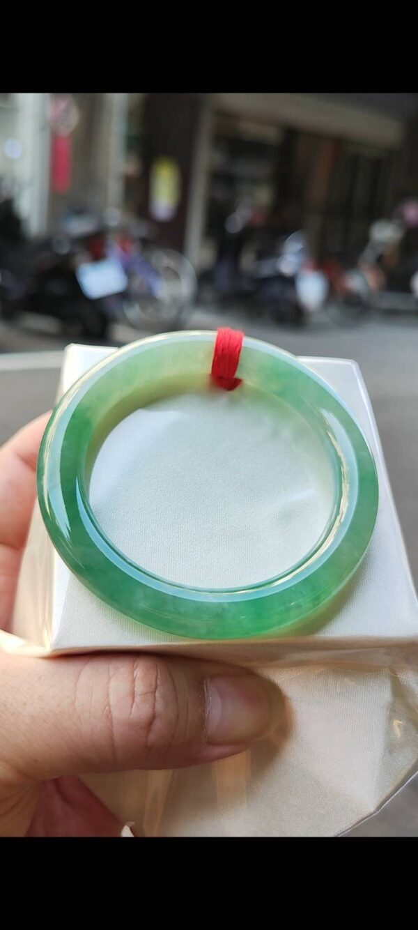 img_8401-2 ✨ 冰種滿綠圓骨正圈手鐲💚 天然緬甸玉A貨