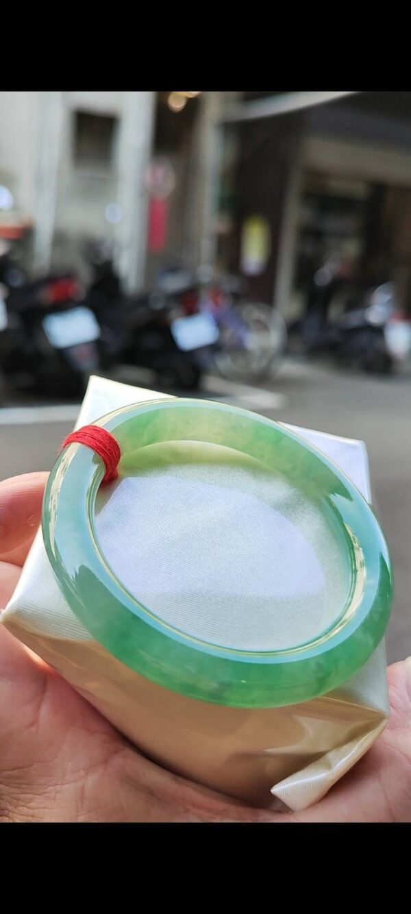 img_8402-2 ✨ 冰種滿綠圓骨正圈手鐲💚 天然緬甸玉A貨