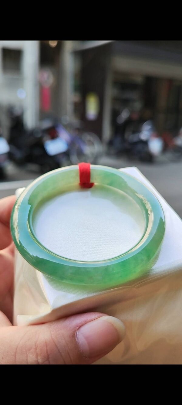 img_8404-2 ✨ 冰種滿綠圓骨正圈手鐲💚 天然緬甸玉A貨