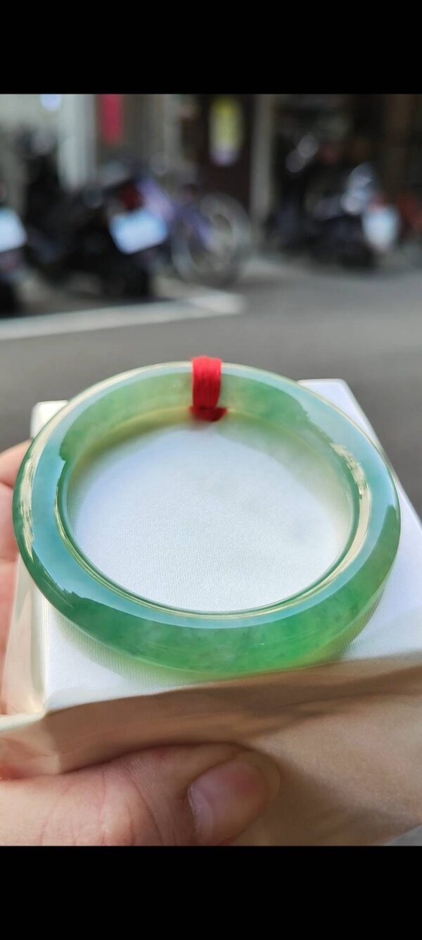 img_8405-2 ✨ 冰種滿綠圓骨正圈手鐲💚 天然緬甸玉A貨