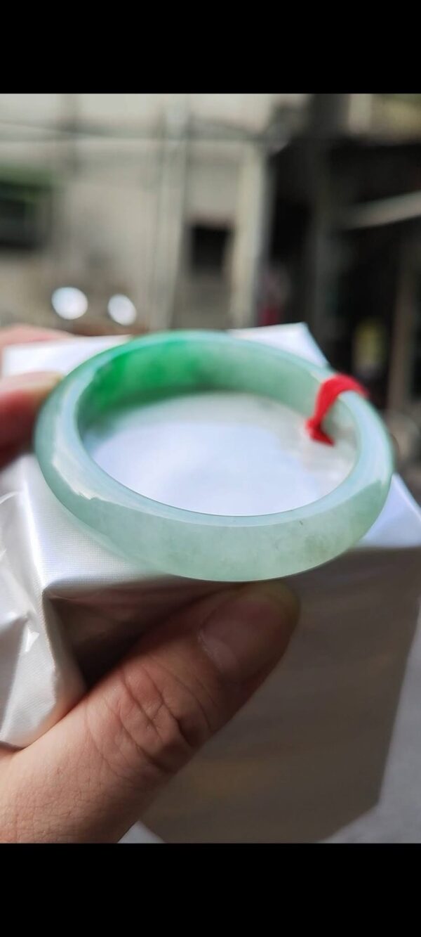 ✨ 飄正色陽綠正圈手鐲💚 天然緬甸玉A貨
