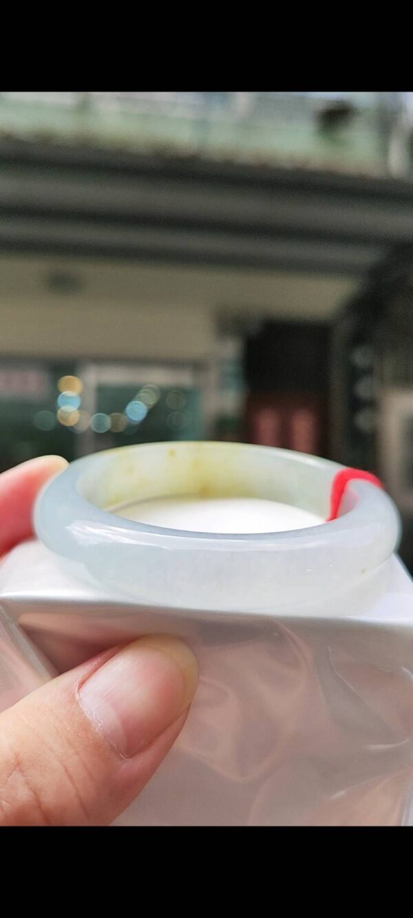 ✨放光玻璃種飄蜜黃正圈手鐲💚 天然緬甸玉A貨