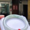冰種三彩正圈手鐲｜天然緬甸玉A貨