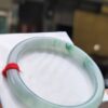 冰飄花正圈手鐲｜天然緬甸玉A貨