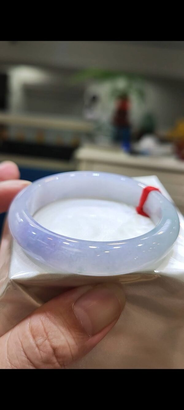 🌸 冰種紫羅蘭手鐲｜天然緬甸玉A貨 🌸