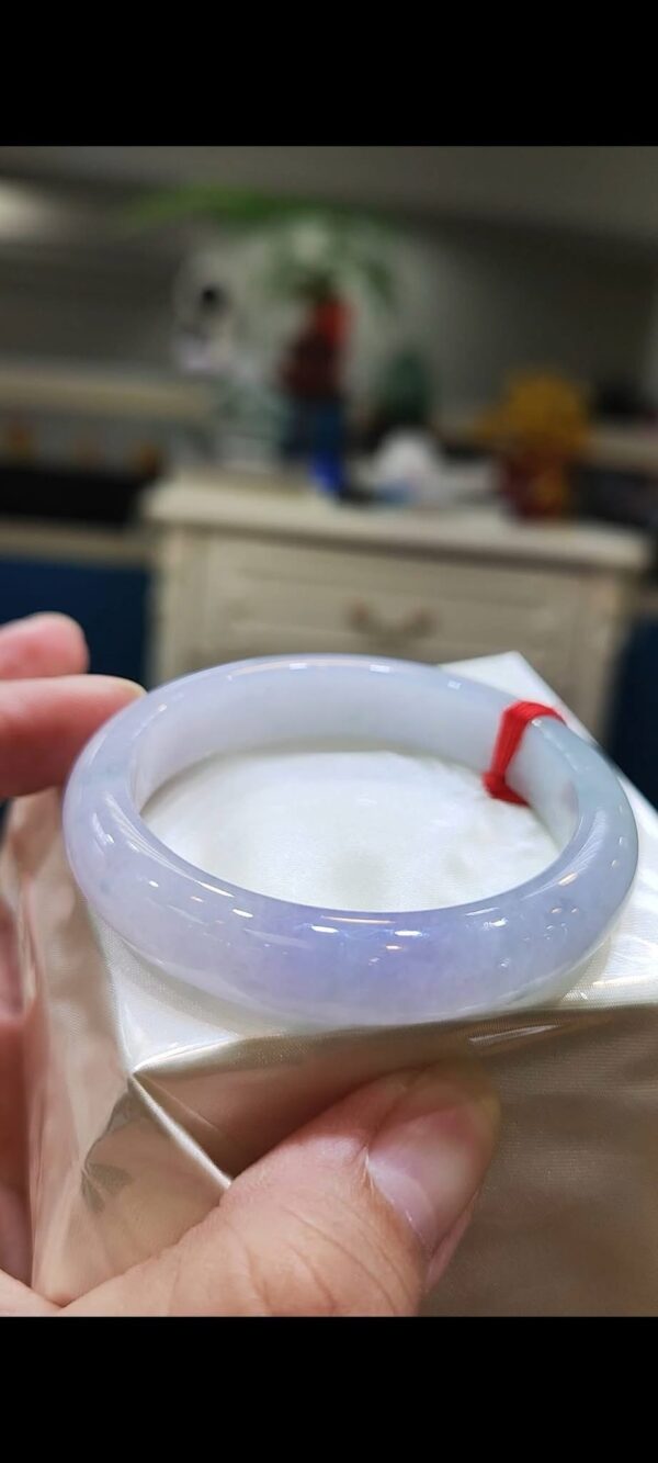🌸 冰種紫羅蘭手鐲｜天然緬甸玉A貨 🌸
