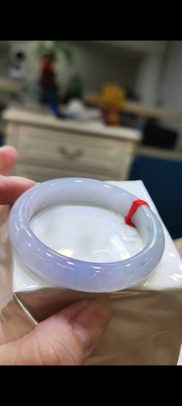 🌸 冰種紫羅蘭手鐲｜天然緬甸玉A貨 🌸