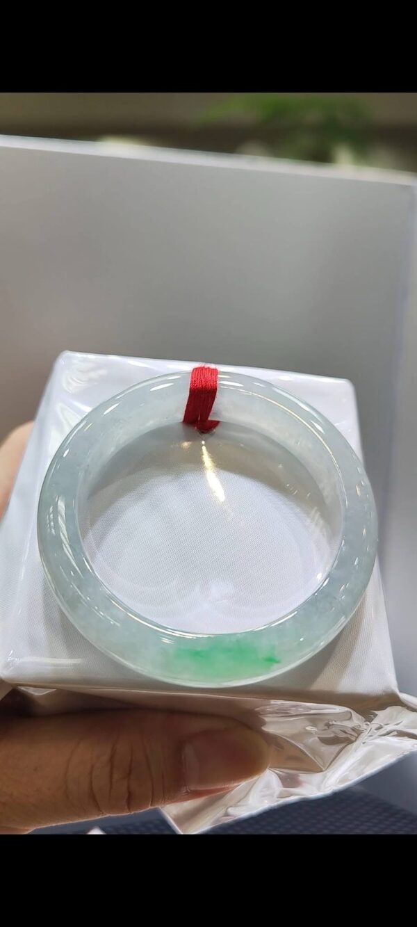 ✨ 冰種 飄陽綠正圈手鐲💚 天然緬甸玉A貨