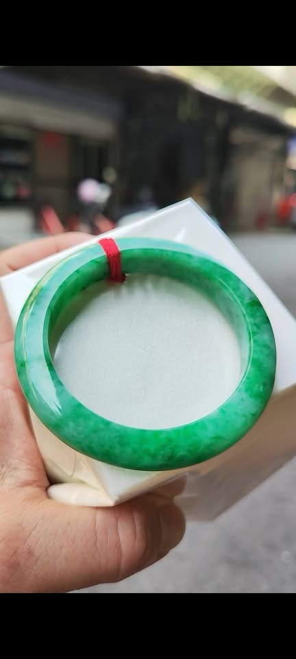✨ 滿陽綠正圈手鐲💚 天然緬甸玉A貨