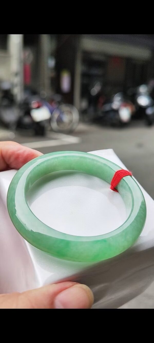 ✨ 滿綠正圈手鐲💚 天然緬甸玉A貨