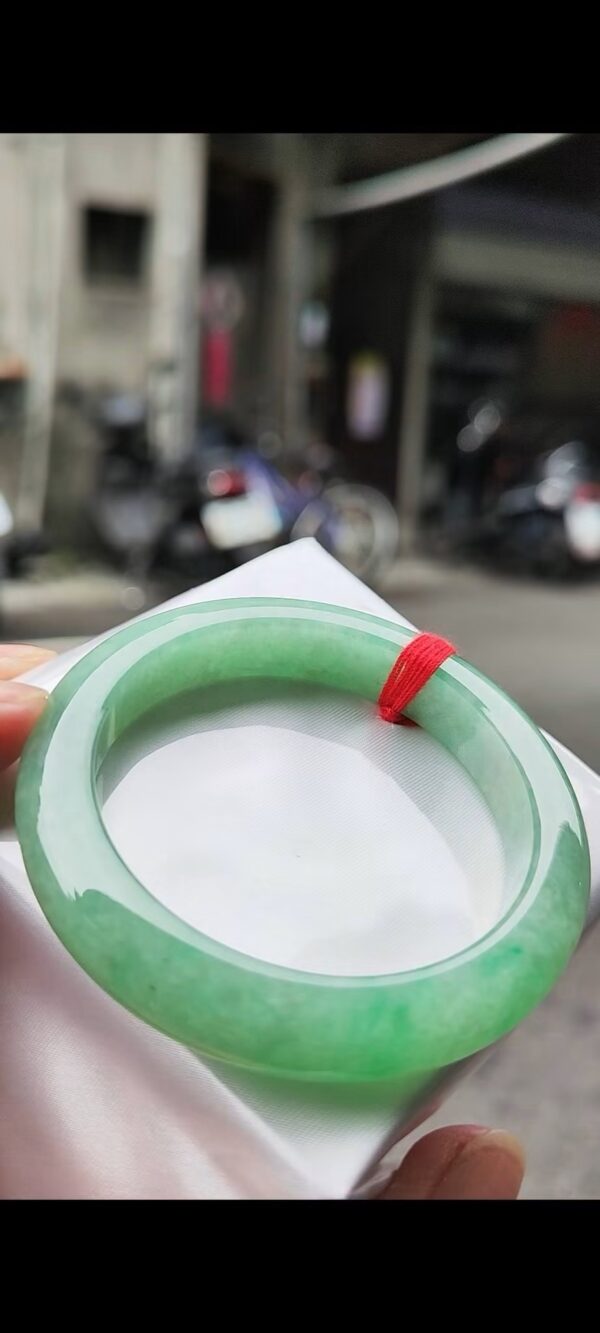 ✨ 滿綠正圈手鐲💚 天然緬甸玉A貨