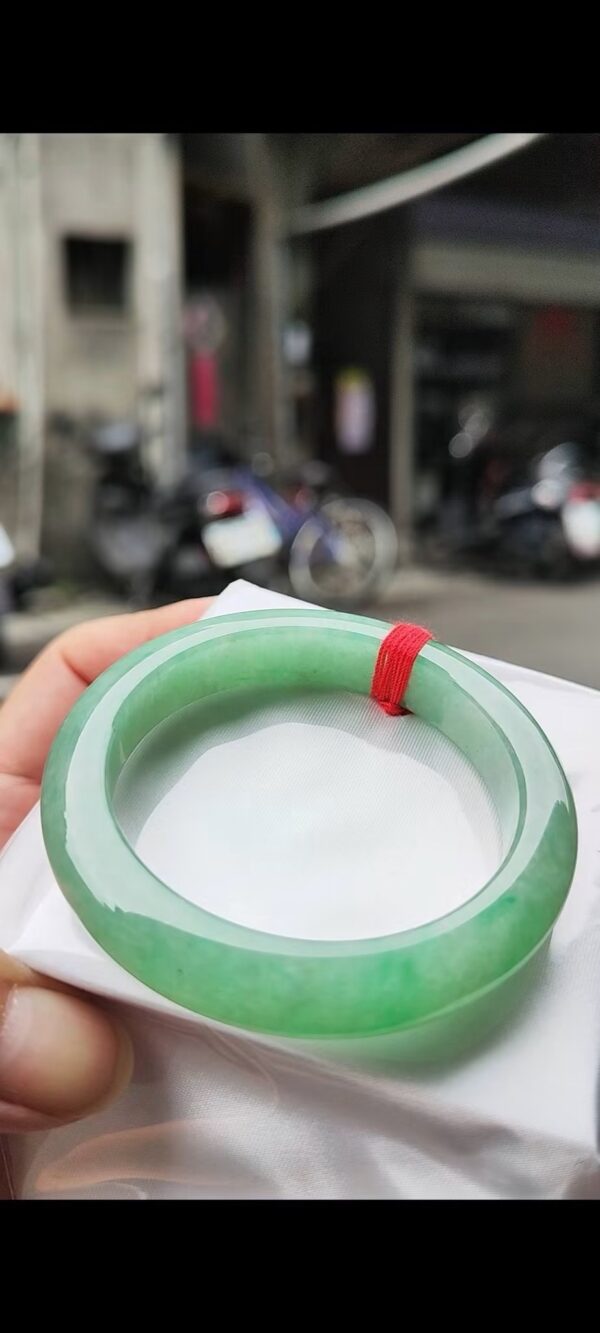 ✨ 滿綠正圈手鐲💚 天然緬甸玉A貨
