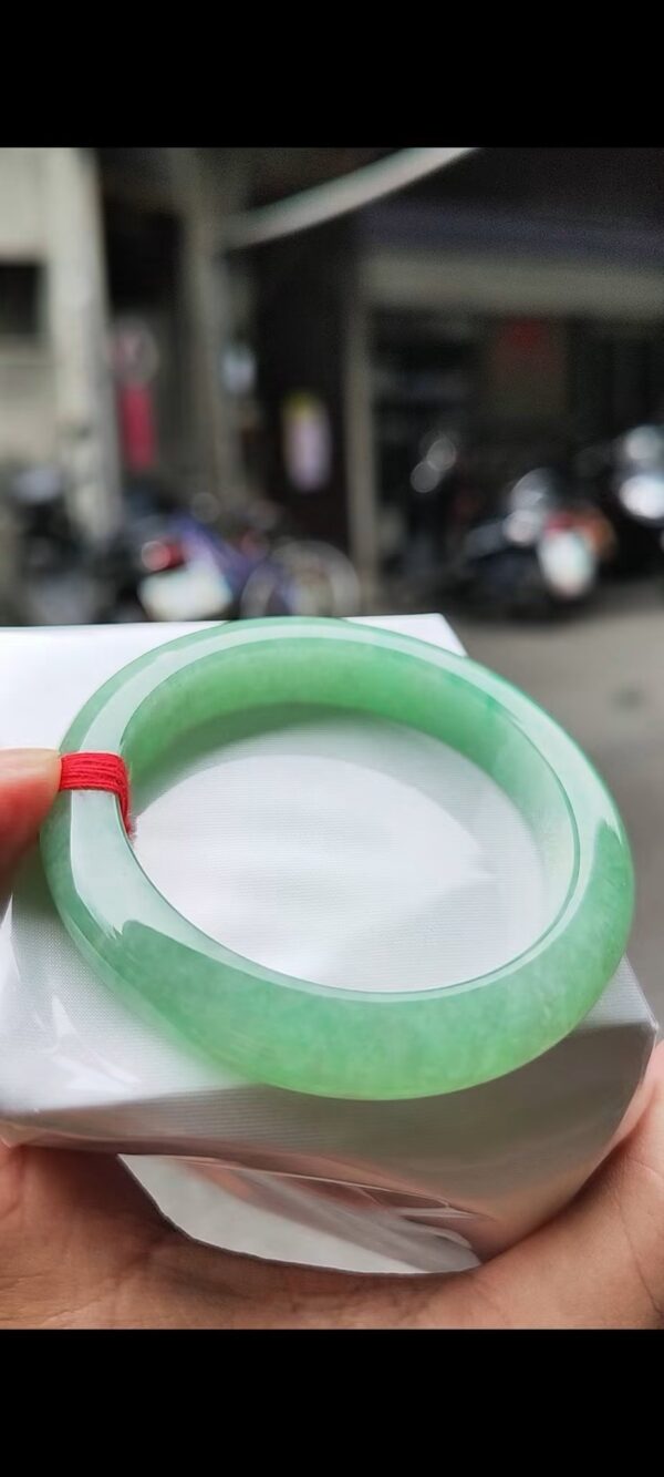 ✨ 滿綠正圈手鐲💚 天然緬甸玉A貨