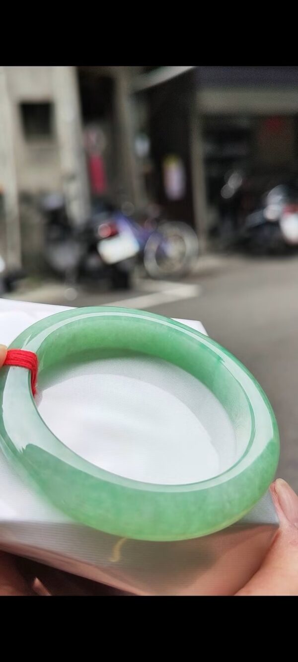 ✨ 滿綠正圈手鐲💚 天然緬甸玉A貨