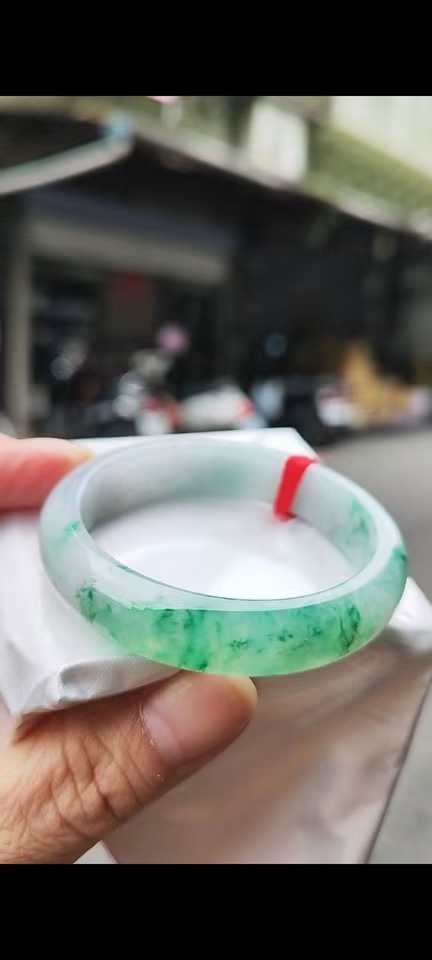 ✨ 飄陽綠正圈手鐲💚 天然緬甸玉A貨